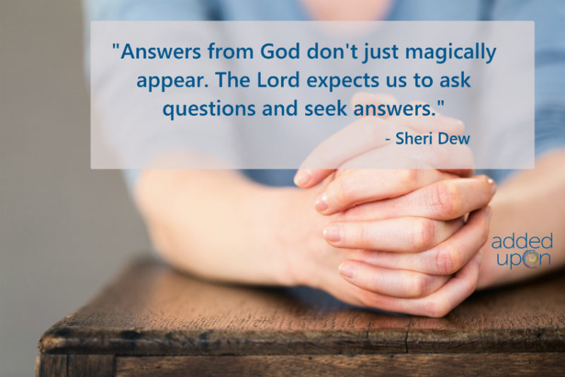 why bother praying, ask seek knock